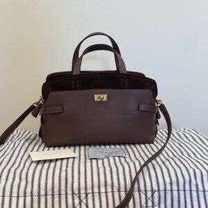 Anya Hindmarch - Wilson Crossbody Bag in Truffle Calf Leather